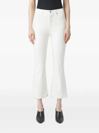 Closed Hi Sun Flared Jeans In White