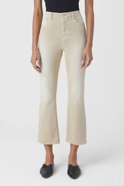 Closed Hi-sun Jeans In Reed Beige In Multi
