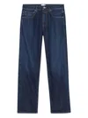 Closed High-rise Straight-leg Jeans In Blue