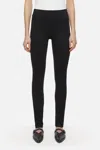 Closed High Waist Leggings In Black In Black