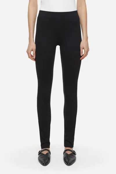 Closed High Waist Leggings In Black