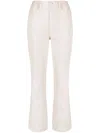 Closed High-waisted Cropped Jeans In Neutrals
