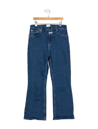 Pre-owned Closed High-rise Flared Jeans In Blue
