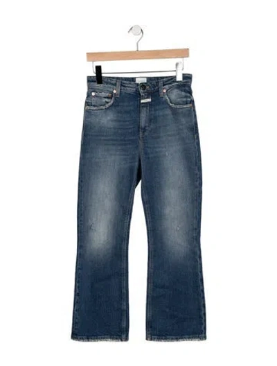 Pre-owned Closed High-rise Flared Jeans In Blue