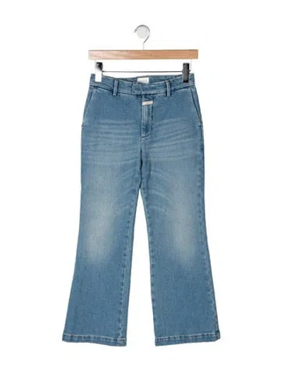 Pre-owned Closed High-rise Flared Jeans In Blue