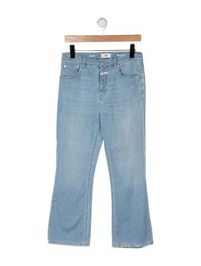 Pre-owned Closed High-rise Flared Jeans In Blue