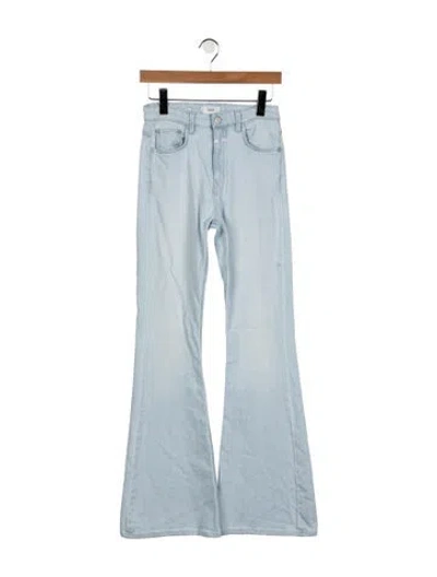 Pre-owned Closed High-rise Flared Jeans In Blue