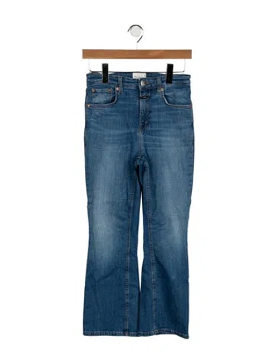 Pre-owned Closed High-rise Flared Jeans In Blue