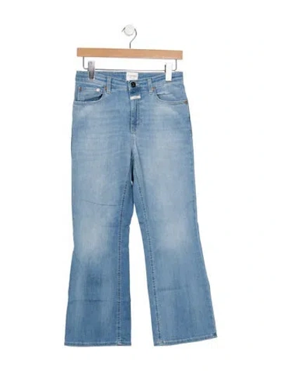 Pre-owned Closed High-rise Flared Jeans In Blue