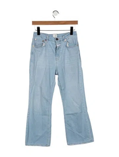 Pre-owned Closed High-rise Flared Jeans In Blue