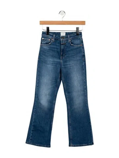 Pre-owned Closed High-rise Flared Jeans In Blue