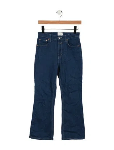 Pre-owned Closed High-rise Flared Jeans In Blue