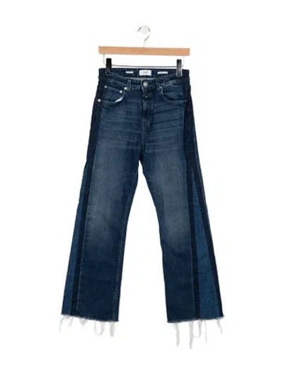 Pre-owned Closed High-rise Flared Jeans In Blue