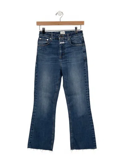 Pre-owned Closed High-rise Flared Jeans In Blue