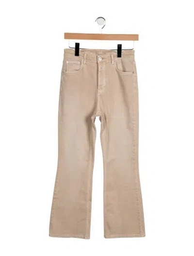 Pre-owned Closed High-rise Flared Jeans In Neutrals