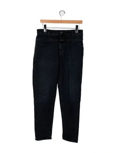 Pre-owned Closed High-rise Skinny Leg Jeans In Blue