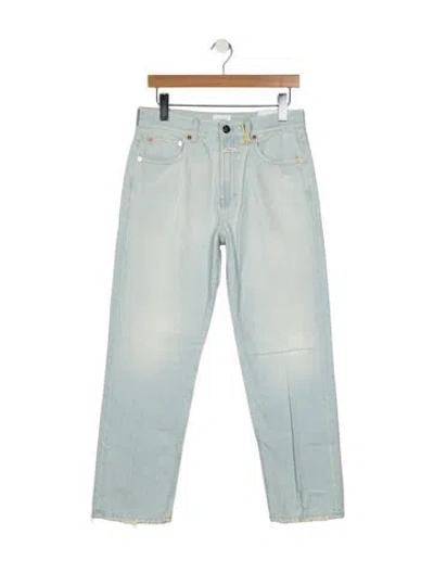 Pre-owned Closed High-rise Straight Leg Jeans W/ Tags In Blue