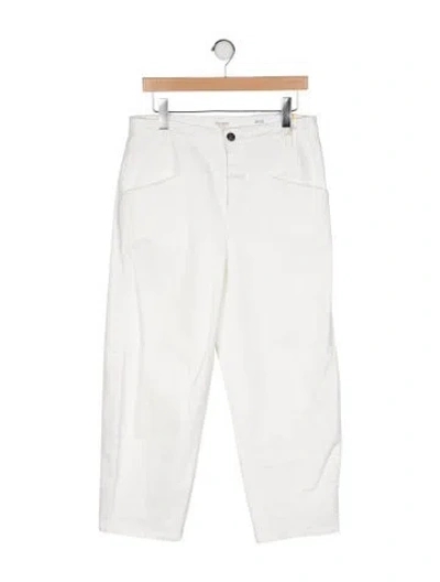 Pre-owned Closed High-rise Straight Leg Jeans W/ Tags In Neutral