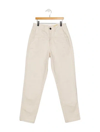 Pre-owned Closed High-rise Straight Leg Jeans W/ Tags In Neutrals