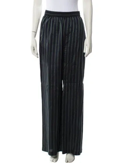Pre-owned Closed High-rise Wide Leg Jeans In Black