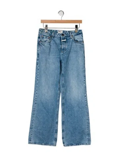 Pre-owned Closed High-rise Wide Leg Jeans In Blue