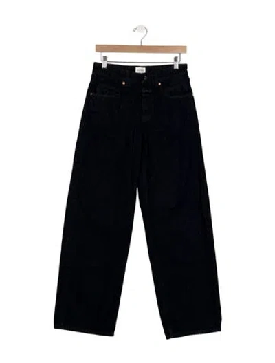 Pre-owned Closed High-rise Wide Leg Jeans In Blue