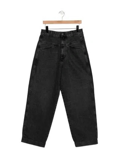Pre-owned Closed High-rise Wide Leg Jeans In Grey