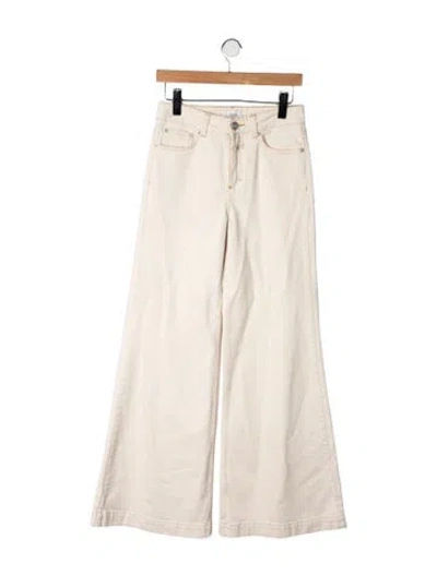 Pre-owned Closed High-rise Wide Leg Jeans In Multicolor