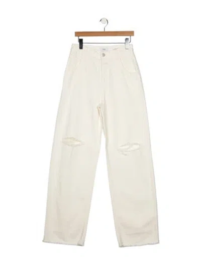 Pre-owned Closed High-rise Wide Leg Jeans In Neutral