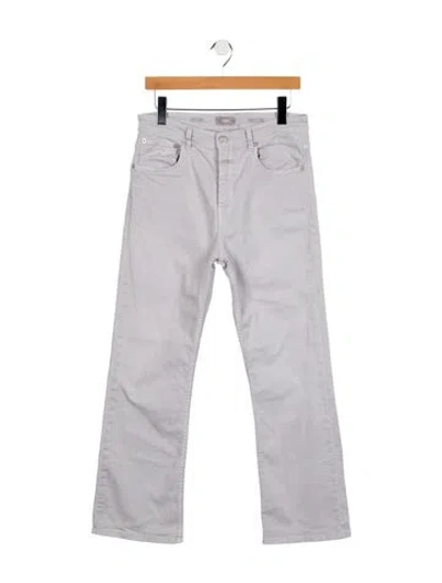 Pre-owned Closed High-rise Wide Leg Jeans In Purple