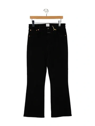 Pre-owned Closed High-rise Wide Leg Jeans W/ Tags In Black