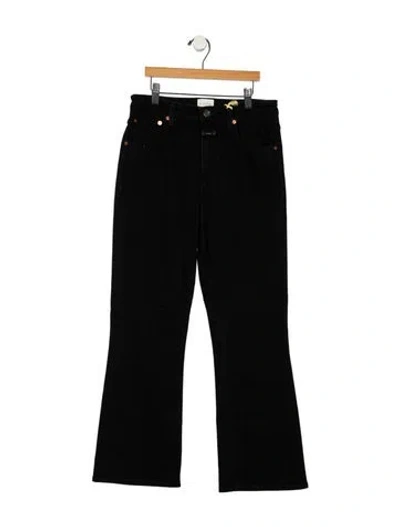Pre-owned Closed High-rise Wide Leg Jeans W/ Tags In Black