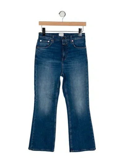 Pre-owned Closed High-rise Wide Leg Jeans W/ Tags In Blue