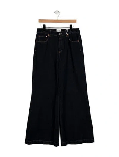 Pre-owned Closed High-rise Wide Leg Jeans W/ Tags In Blue