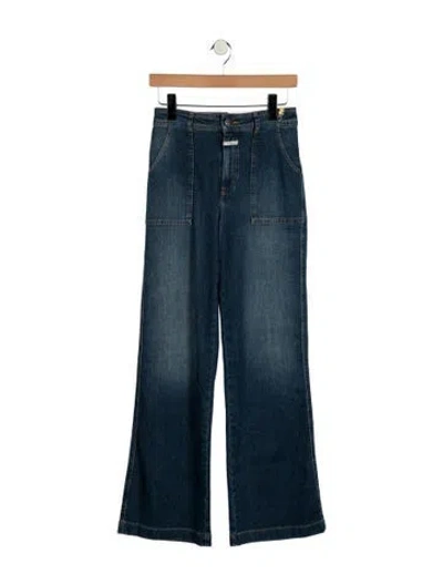 Pre-owned Closed High-rise Wide Leg Jeans W/ Tags In Multicolor