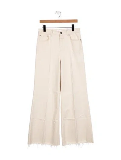 Pre-owned Closed High-rise Wide Leg Jeans W/ Tags In Neutral