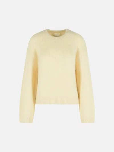 Closed Ivory Alpaca Blend Sweater In White