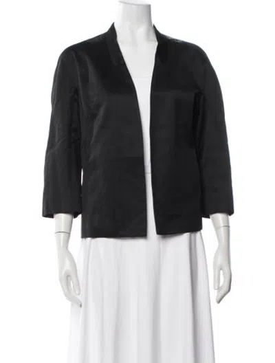 Pre-owned Closed Jacket In Black