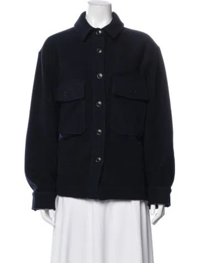 Pre-owned Closed Jacket In Blue