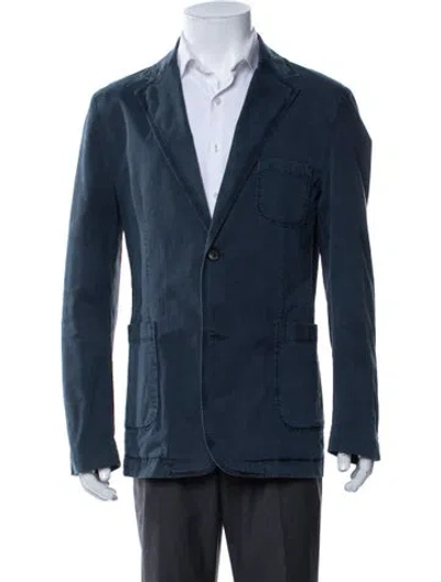 Pre-owned Closed Jacket In Blue