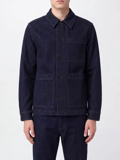 Closed Jacket Men In Blue