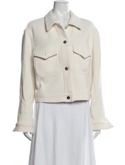 Pre-owned Closed Jacket In Neutrals