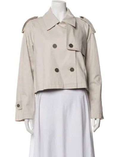 Pre-owned Closed Jacket In Neutrals