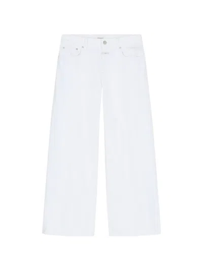 Closed Jayla Flared Denim Jeans In White