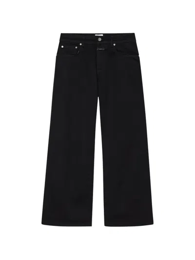 Closed Jayla Wide-leg Jeans In Black