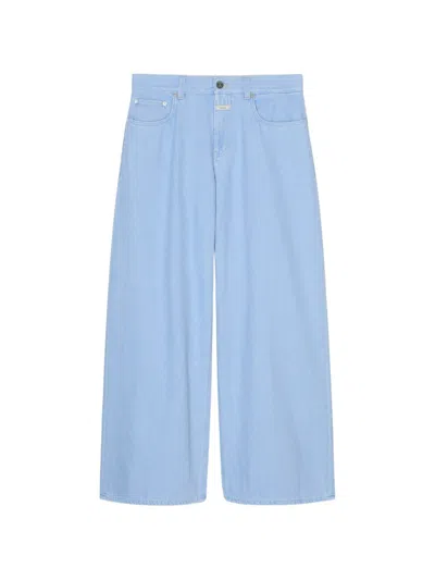 Closed Jayla Wide-leg Jeans In Blue