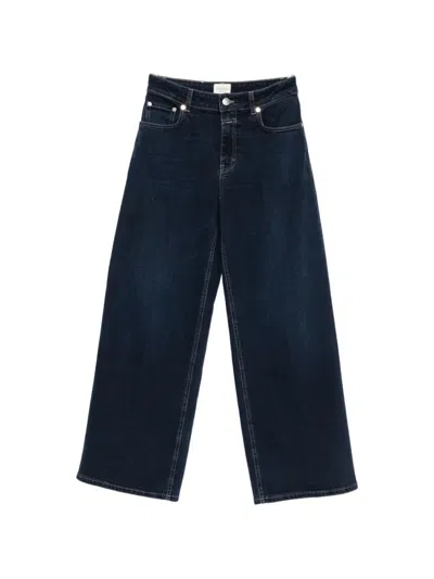 Closed Jayla Flared Denim Jeans In Blue