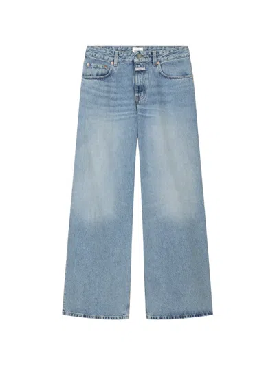 Closed Jayla Wide-leg Jeans In Blue