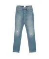 Closed Belt-loop Jeans In Blue