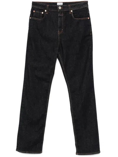 Closed Jaylen Jeans In Dbl Dark Blue